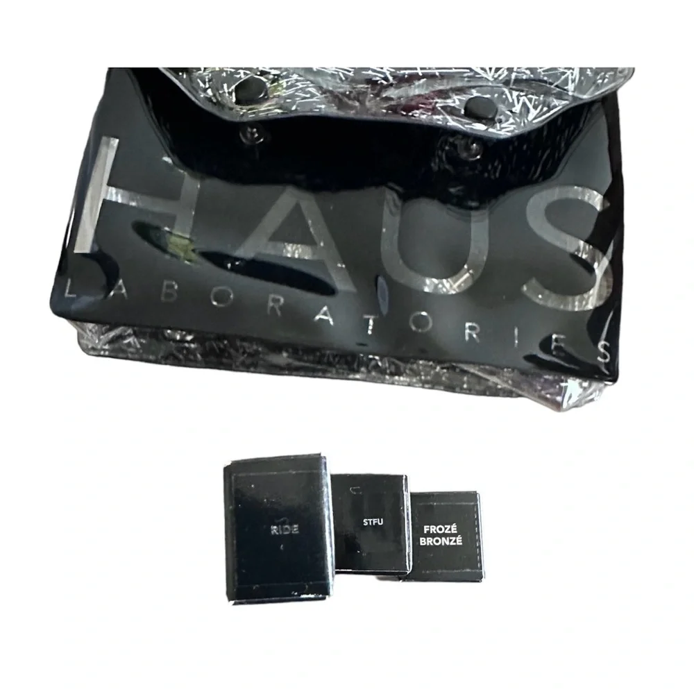 HAUS LABORATORIES GLAM ATTACK, Le Riot Gloss,Rip Lip Liner Plus Bag NEW